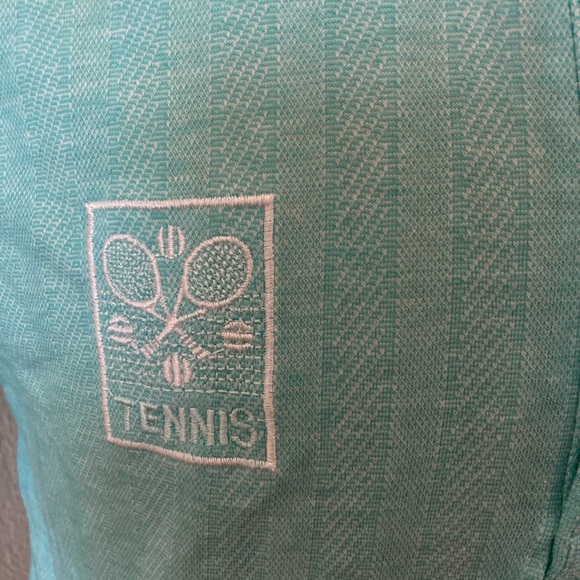 Polo shirt Italian polo shirt slim style polo turquoise color cotton polo - Picture 6 of 6